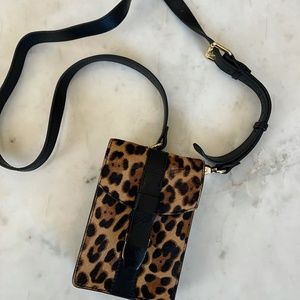 Clarks Leopard Crossbody